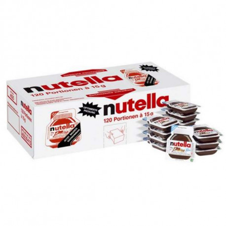 Nutella BARQUETTE 15 GR Carton 120 pcs : : Epicerie