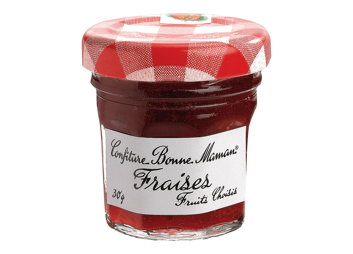 Confiture de fraise 30 grs Bonne Maman Colis de 15 mini pots