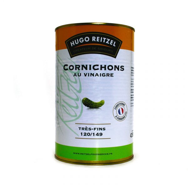 Cornichon 120/149 boite 5/1 Hugo Reitzel Epicerie Select
